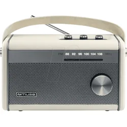 MUSE M-098 SC - Kofferradio M-098 SC, creme