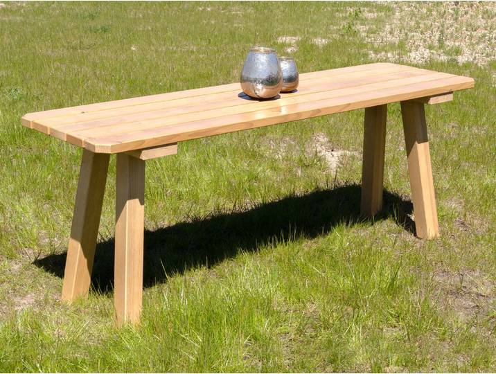 EIBSEE Gartentisch, Material Massivholz, Thermo-Fichte