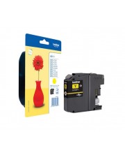 Brother Original Tintenpatrone 300 Seiten Gelb (LC121Y)