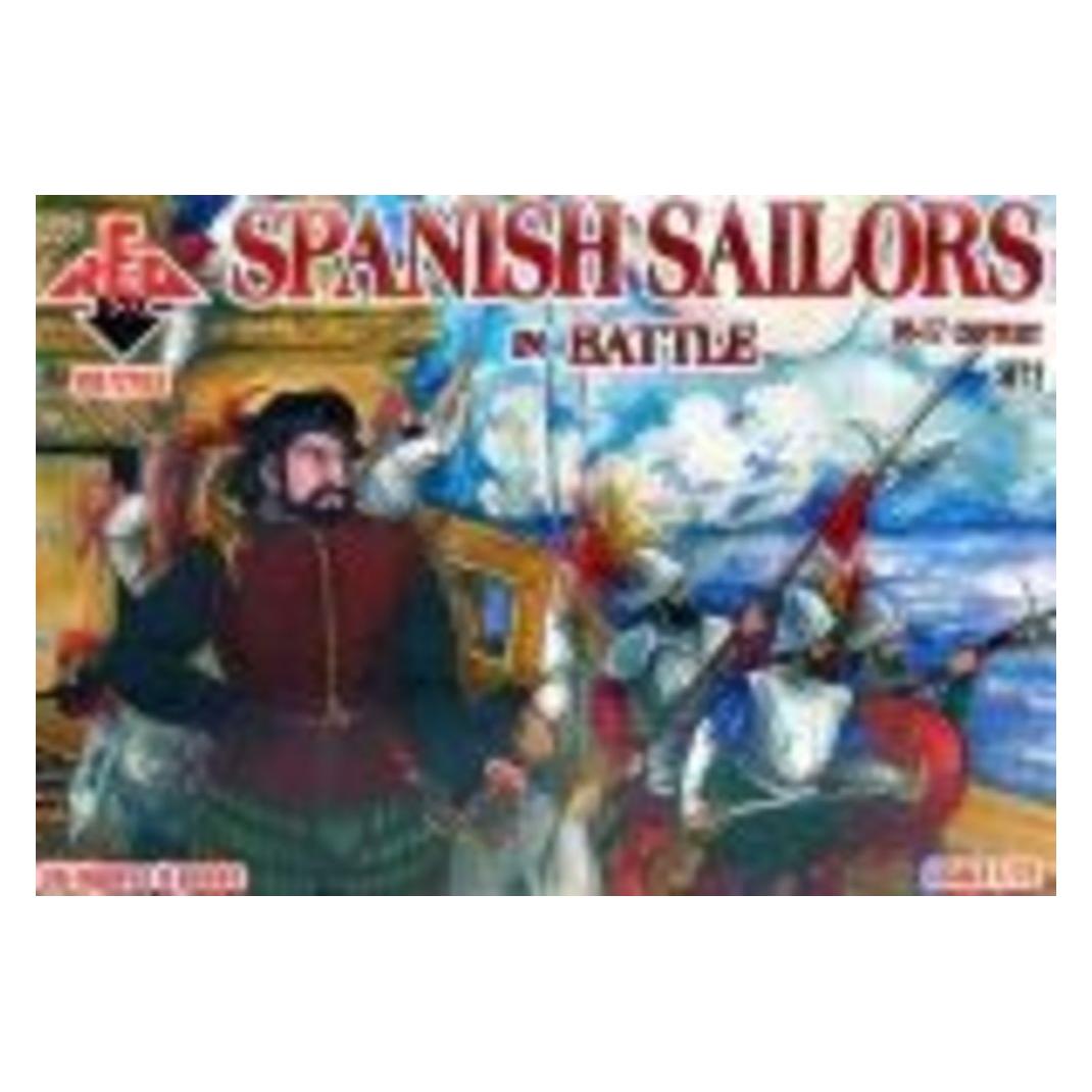 Red Box Spanish Sailors in Battle, 16-17th centu (RB72103)