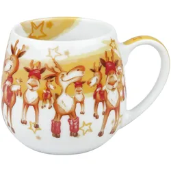 6x Könitz, Tasse, MerrChristmas-Weihn.party (400 ml, 1x)