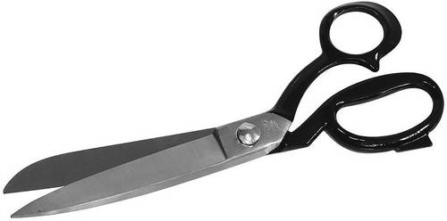 C.K Schneiderschere, seitlich gebogen mit Führung, extrastarke Ausführung, 250mm Länge C809510