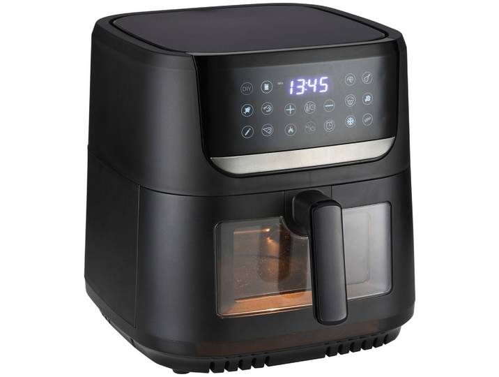 Heißluftfritteuse Jer Schwarz max. 2200 Watt