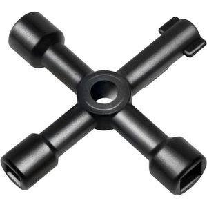 LogiLink Schaltschrankschlüssel WZ0072, 3 Profile, für Schränke und Absperrsysteme