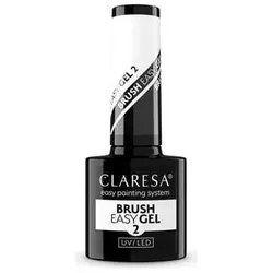 Claresa, Nagelstyling + Kunstnägel, Brush Easy Gel 2 - Nail Brush Gel (Kunstnägel)