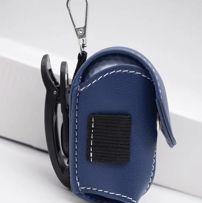 Inspire Curations Portable Mini Golf Bag Storage Pouch With Hook blue