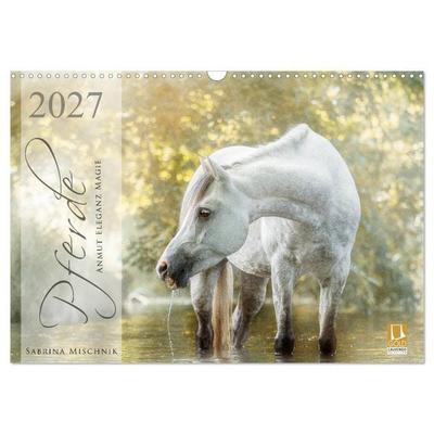 Pferde - Anmut, Eleganz, Magie (Wandkalender 2027 DIN A3 quer), CALVENDO Monatskalender