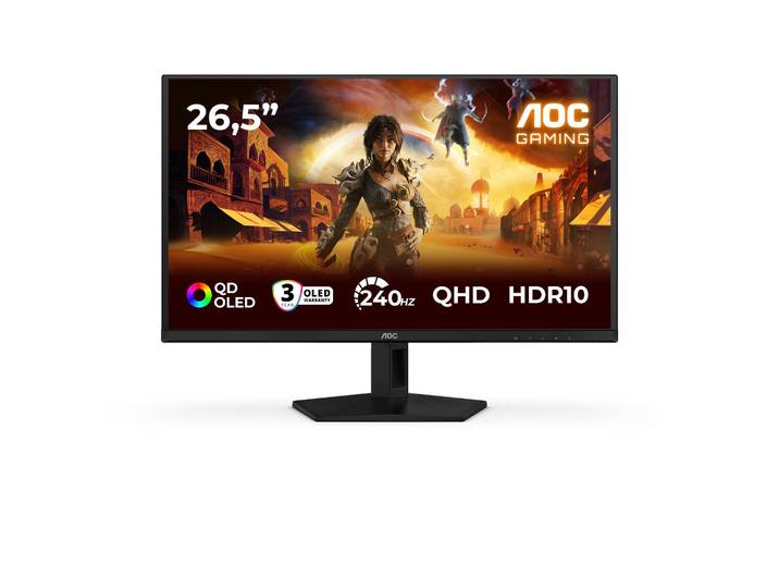 Ecran PC gamer OLED 26,5'' Q27G41ZDF AOC