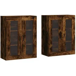 vidaXL, Kommode + Sideboard, Patarer (Schwarze Nut) (69.50 x 34 x 90 cm)