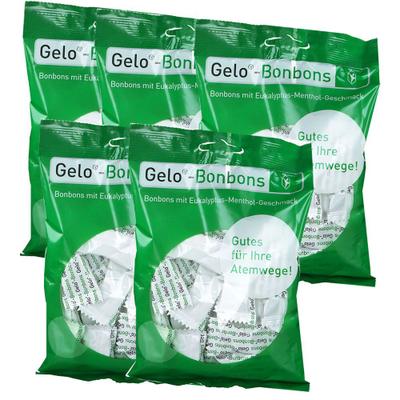 Gelo® Bonbons Fünferpack 5x75 g