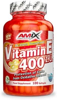 Amix Nutrition Vitamina E 400 UI 100 Cápsulas