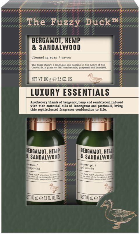 Baylis & Harding The Fuzzy Duck Bergamot, Hemp & Sandalwood coffret cadeau pour homme