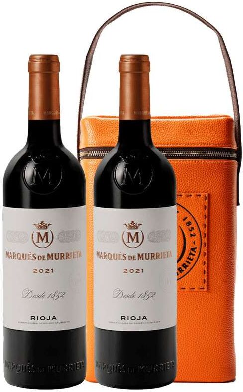 Marqués de Murrieta Reserva 2021 Estuche Lujo 2 Botellas - Vino Reserva de España 75cl 14% Vol.