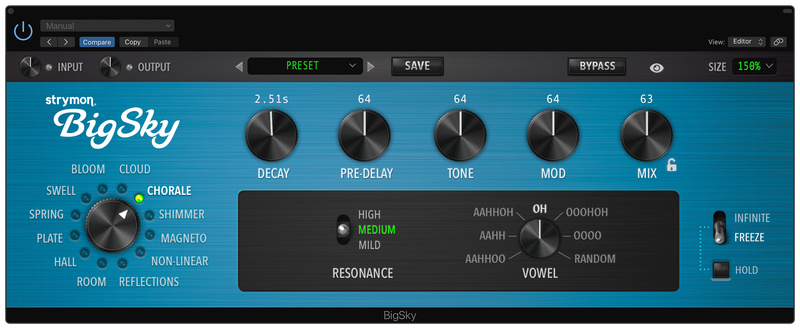 Strymon Big Sky Plugin