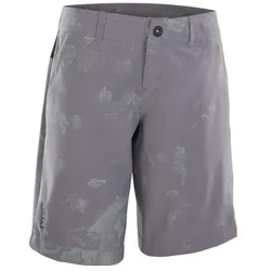 ION, Damen, Velohosen, Bike Shorts Seek Amp women - shark-grey (38), Grau