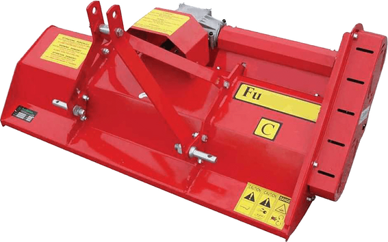 AgriEuro Premium Premium Line Fu 112 - Mulcher für Traktor - leichte Baureihe - Zapfwelle dreht gegen den Uhrzeigersinn (linksdrehend)