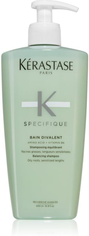 Kérastase Specifique Bain Divalent Dybderensende shampoo  Til fedtet hovedbund 500 ml