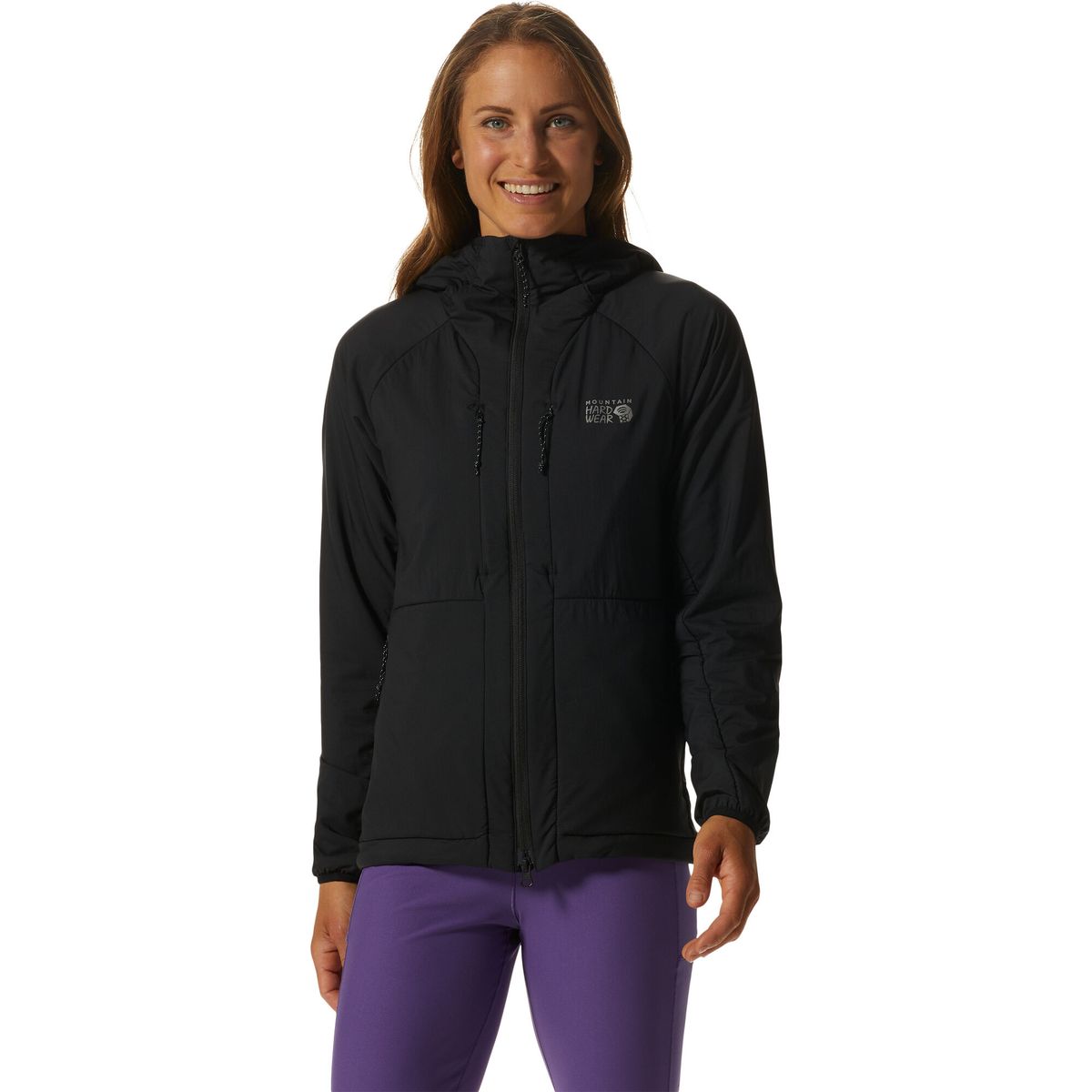 Mountain Hardwear W Kor Airshell Warm Hoody black (010) S 209273-010-S