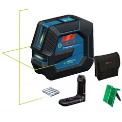 Bosch GLL 20-22 G Linienlaser - 0601065600 - Tasche - Halterung - 4x Batterie (AA)