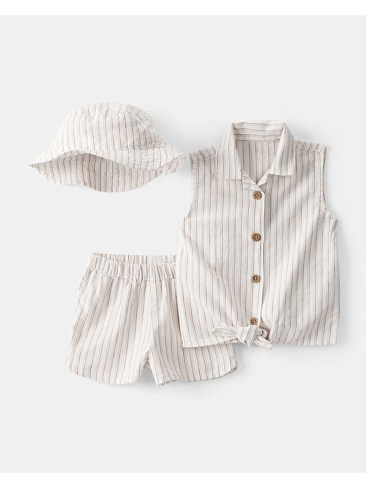 carter's 3tlg. Outfit in Creme - 62