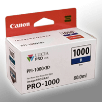 Canon Tinte 0555C001 PFI-1000B blau