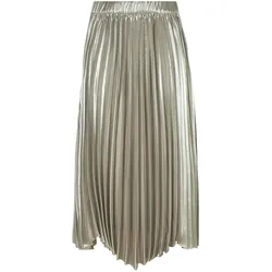 Langer Plissee-Rock BASLER beige, 38