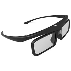 AWOL Vision DLP Link 3D Glasses 2-Pack (Diverse), Beamer Zubehör, Schwarz
