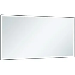 KEUCO ROYAL LUMOS Lichtspiegel einstellbare Lichtfarbe, 1400x650mm, 14597135000, Farbe: Aluminium schwarz-eloxiert