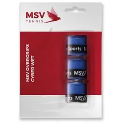 MSV Over Grip Cyber Wet, 3er Pack, blau