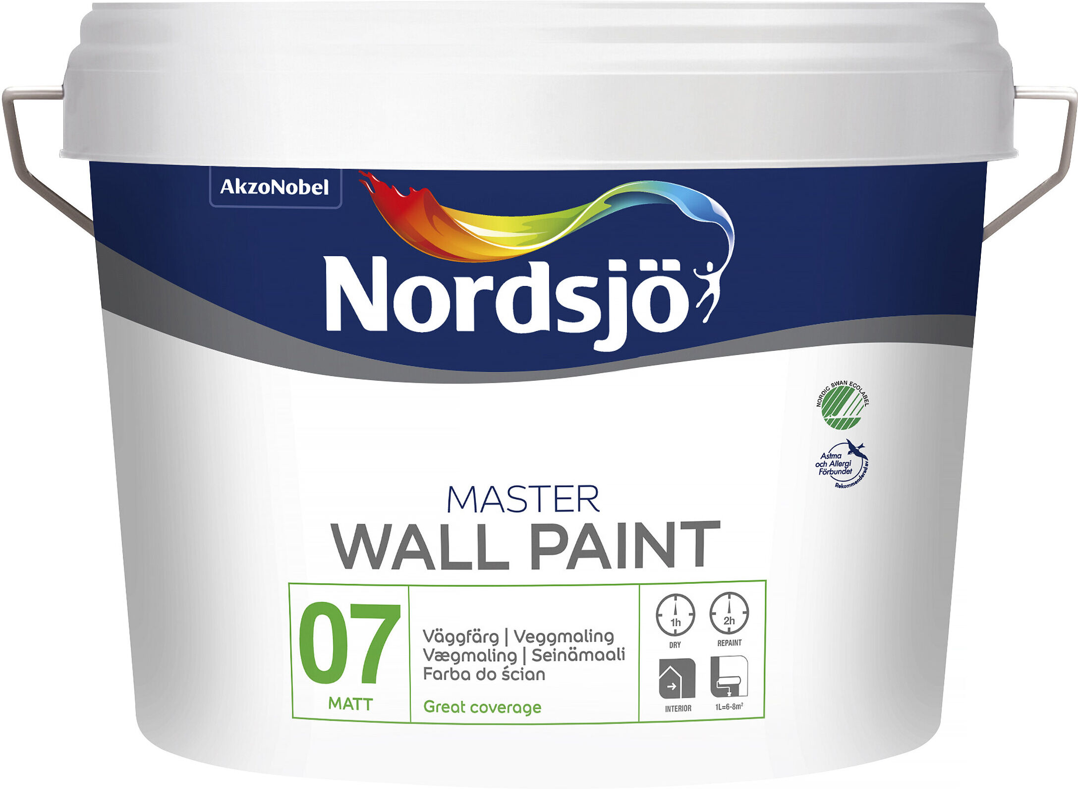 Väggfärg Master Nordsjö 7