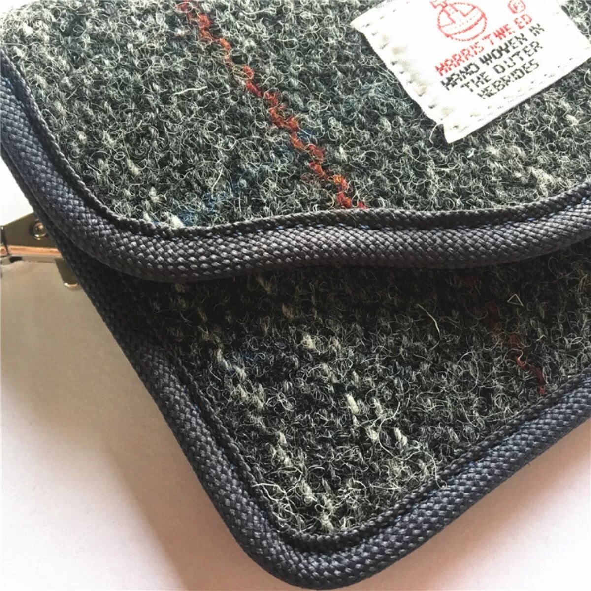 INF Pochette coupe-signal - Feutre de laine bleu avec blindage RFID double couche, protège clé de voiture à 100%, organiseur