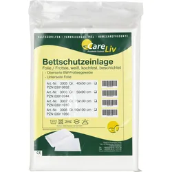 Bettschutzeinlage Folie Frottee 50x90cm 1 ST