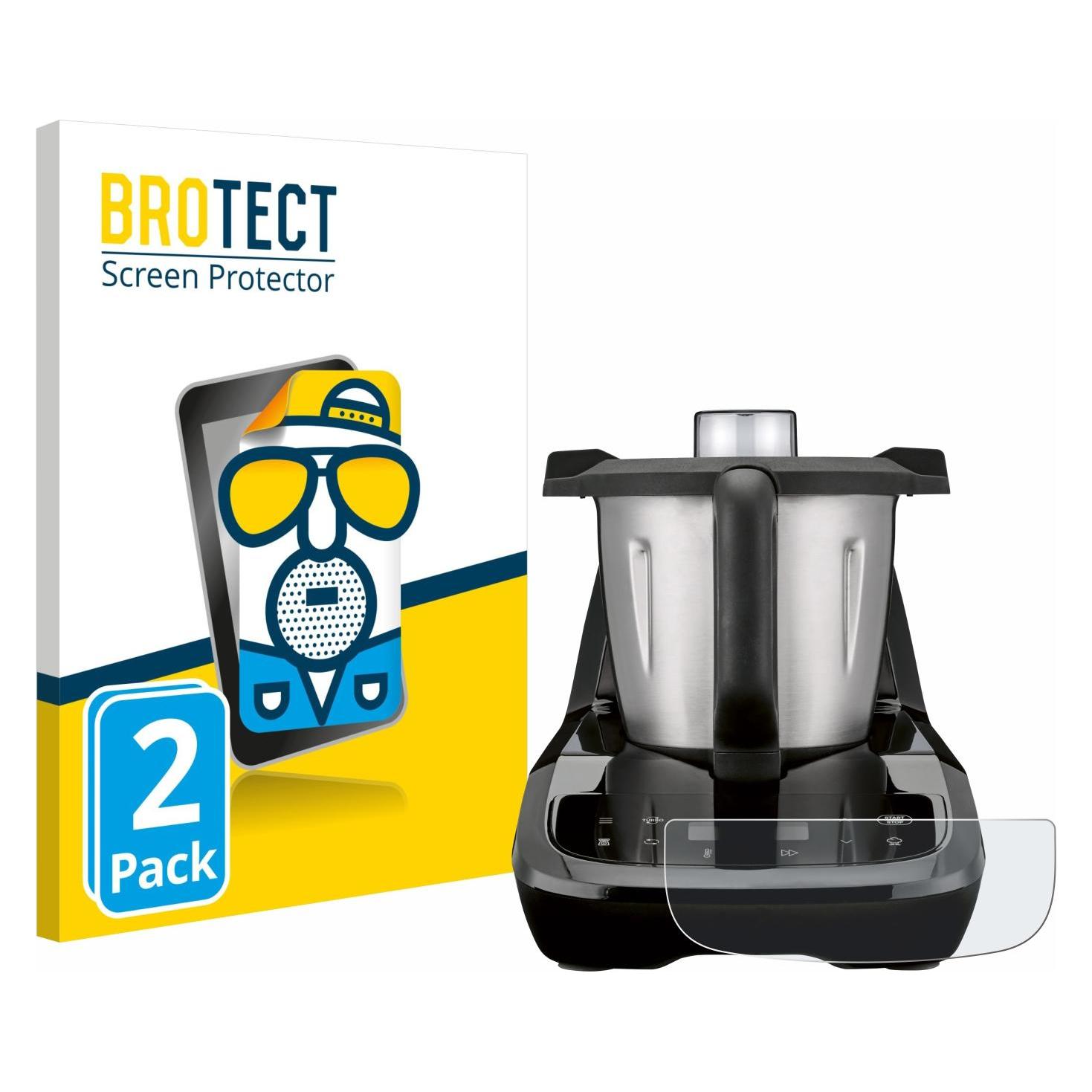 Brotect Entspiegelungsfolie für SilverCrest Monsieur Cuisine compact Displayschutz Displayschutzfolie Folie (1961596)