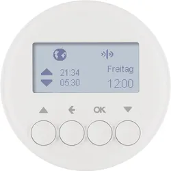 Berker 85745139 KNX-Funk Jalou-Uhr quickl R.1/R.3 pw