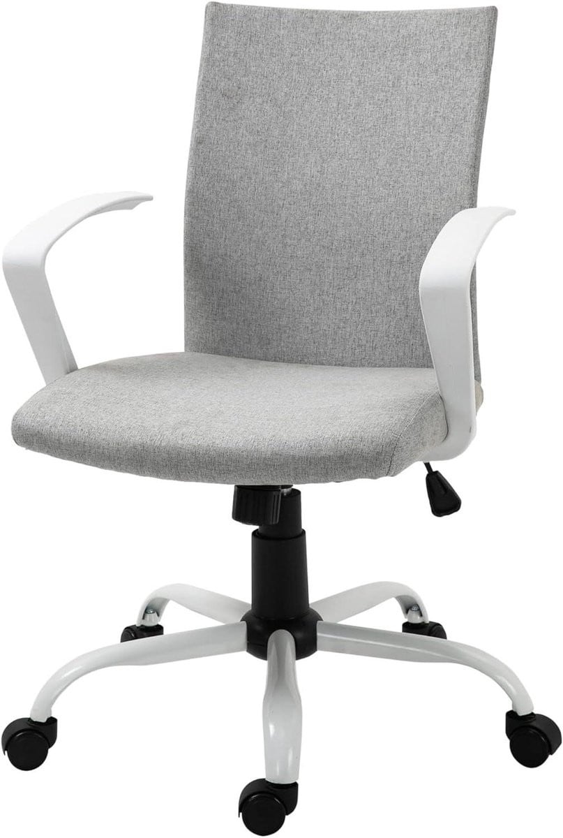 Ergonomische Bureaustoel met 360 graden draaifunctie voor thuiswerkcomfort