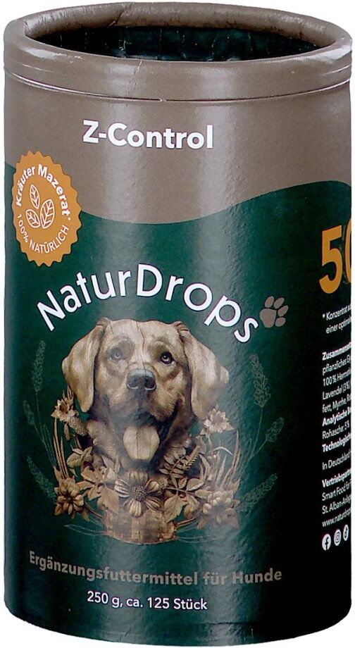 Naturdrops Z-control Erg.futtermittel F.hunde 250g
