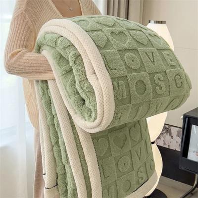 Uplift Picks Taffeta Velvet Carved Blanket Thick Double Sided Plush Throw 4 150x200 Cm