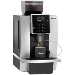 Bartscher Kaffeevollautomat KV1 190052, Kaffeevollautomat, Schwarz, Silber