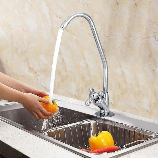 RVS waterfilter voor keukenkraan - Zilver