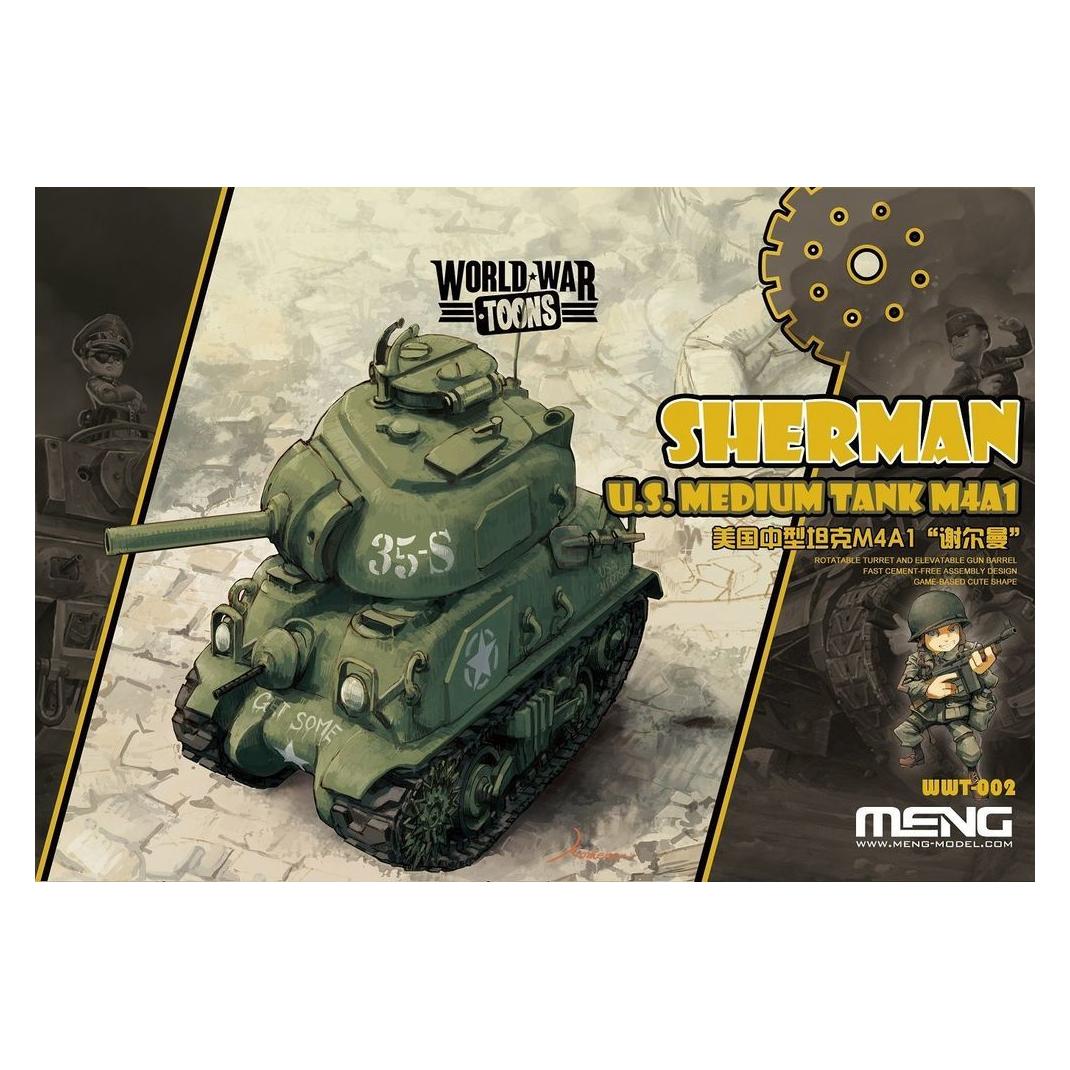 Meng-Model U.S.Medium Tank M4A1 Sherman (WWT-002)