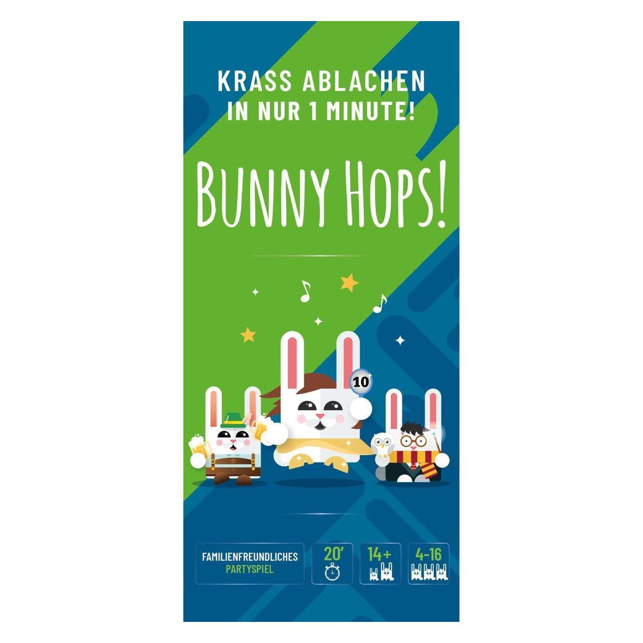Huch Bunny Hops (Deutsch, 4 - 16 Spieler) (54042)
