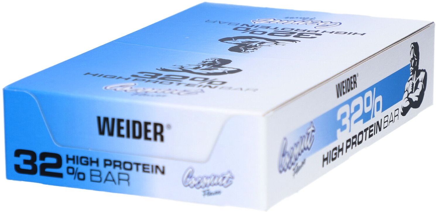 WEIDER 32% Protein Bar (12x60g) Coconut 12x60 g Riegel