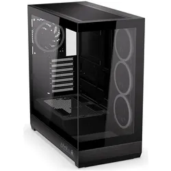 Endorfy Fishtank 6000 Corona (schwarz, Tempered Glass x 2) (ATX, E-ATX, mATX, Mini-ITX), PC Gehäuse, Schwarz