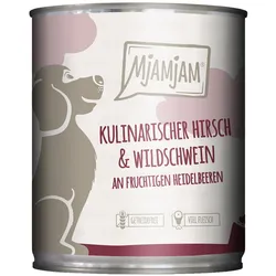 MjAMjAM kulinarischer Hirsch & Wildschwein an Preiselbeeren 6x800 g
