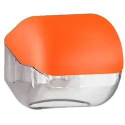 MP619 Color Edition Toilettenpapierspender Mini, orange Softtouch für Standardrollen oder Einzelblatt Toilettenpapier