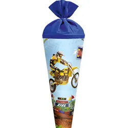 Roth Schultüte Cross-Motorrad, 70 cm, rund