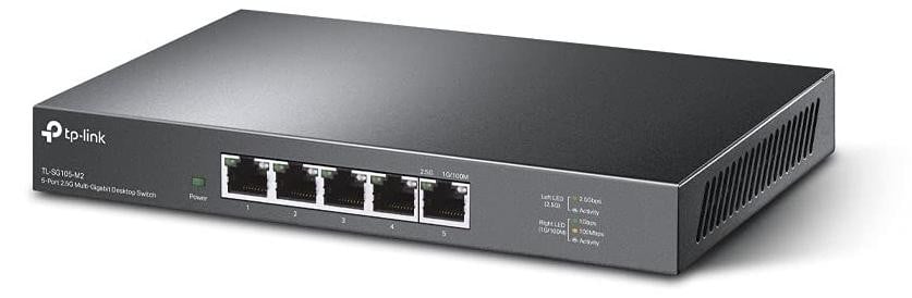 Selius Ethernet LAN switch met 5x 2.5 Gigabit poorten