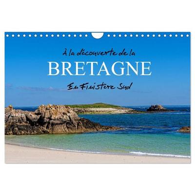 À la découverte de la Bretagne - En Finistère Sud (Calendrier mural 2027 DIN A4 vertical), CALVENDO calendrier mensuel