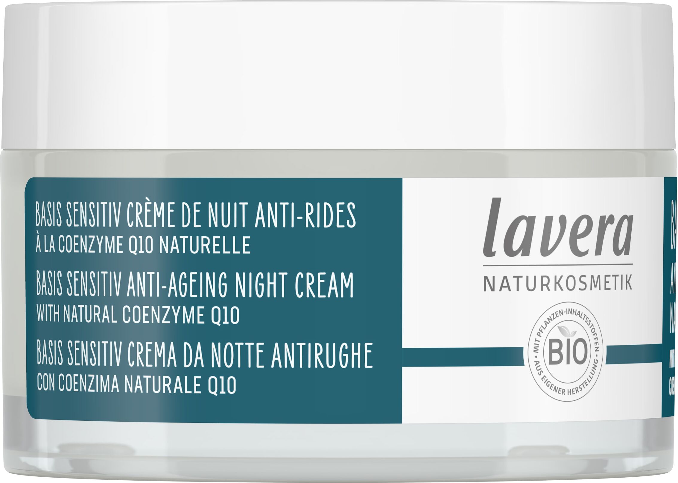 Lavera Basis Sensitiv Anti-Aging Night Cream Q10 50 ml 50 ml