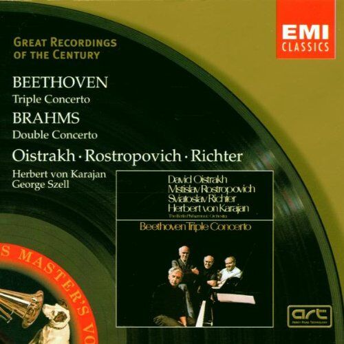 Richter - Great Recordings Of The Century - Beethoven / Brahms (Tripelkonzert / Doppelkonzert) - Preis vom 27.09.2026 03:53:48 h